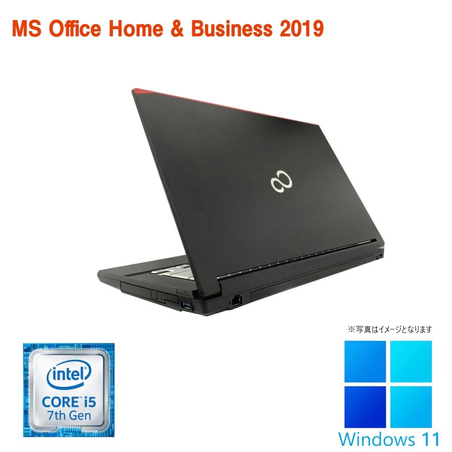 富士通 ノートPC A577/15.6型フルHD/Win 11 Pro/MS Office 2019 H&B